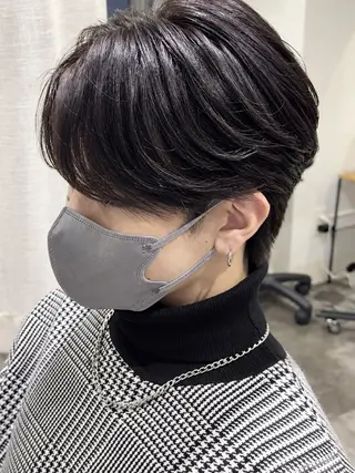 ミディアム カラー メンズ est-r. Shionのヘアスタイル