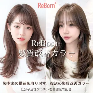 SOURCE枚方🫧 透明感カラー/ケアのヘアスタイル