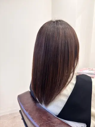 ミディアム ⚪︎ YUNAのヘアスタイル