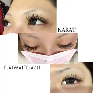マツエク・マツパ ★KAEDE★伊勢崎 【KARAT】のマツエク・マツパデザイン