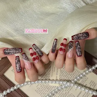 ネイル 🎀 ユズ 🎀のネイルデザイン