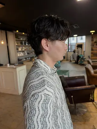 パーマ メンズ 新規再来率No.1 金山/メンズパーマのヘアスタイル