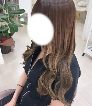 ロング ヘアアレンジ 大羅 海比のヘアスタイル