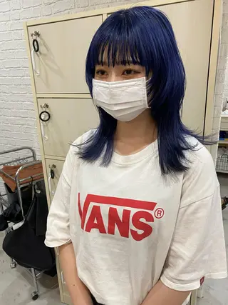 ミディアム FUJII MARINのヘアスタイル