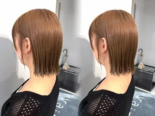 ショート ボブ/ミルクティー KOUGAのヘアスタイル