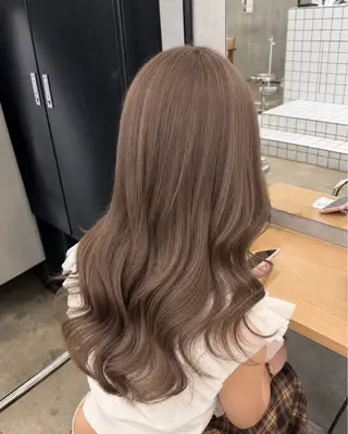 カラー 🍒透明感カラー× 艶髪🍒Mihoのヘアスタイル