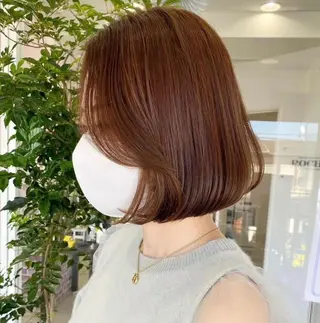 カラー 🍒ベージュ/ピンク ベージュ🍒なつきのヘアスタイル