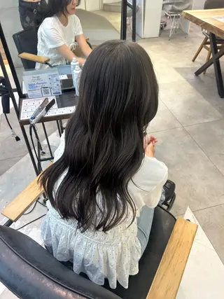 カラー 暖色ෆ‪透明感カラー 🩷cocoriのヘアスタイル