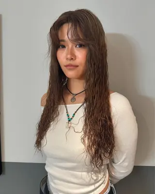 ロング カラー 🎀海外ヘア/表参道 Satone🎀のヘアスタイル