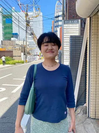 ショート ソノダ リコのヘアスタイル