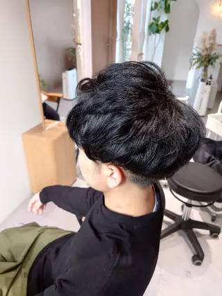ショート ナカヤマ ヒロトのヘアスタイル