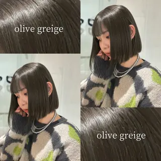 ミディアム カラー kotone🦋艶髪 似合わせカットカラーのヘアスタイル