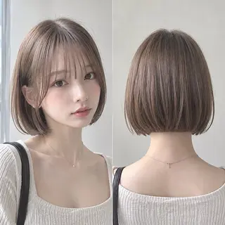ショート カラー COA銀座 ボブカット専門のヘアスタイル