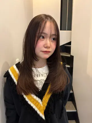 ロング miyabi🌙 /ボブ/艶カラーのヘアスタイル