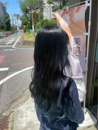 ロング カラー KURUMU 越後匡貴のヘアスタイル