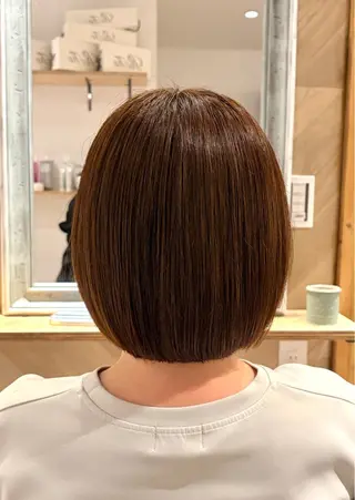 ミディアム 艶髪カラー🤍ྀི MISAKI🩷ྀིのヘアスタイル