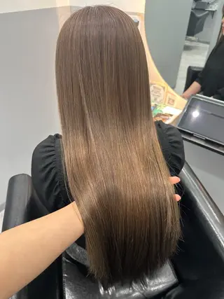ロング カラー ナチュラル🎀透明感 カラー/香香のヘアスタイル