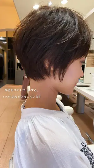 ショート 癖毛女子が大変身✨ 美髪メイク美容師のヘアスタイル