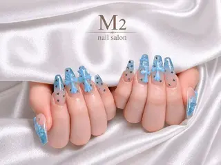 ネイル 長さだし専門店 M2 rikaのネイルデザイン