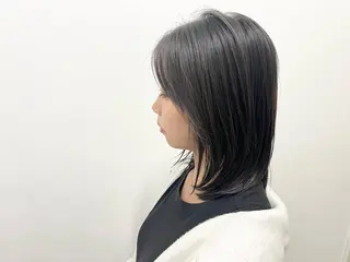 ミディアム nike にけのヘアスタイル