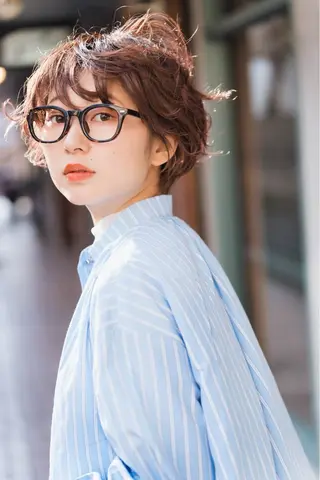 ショート カラー trip kano.のヘアスタイル