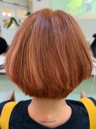 ミディアム カラー 鶴見 和美のヘアスタイル