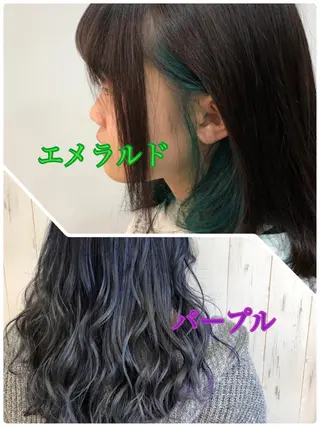 ロング カラー ブリーチなしカラー/ 髪質改善 佐藤 豪のヘアスタイル