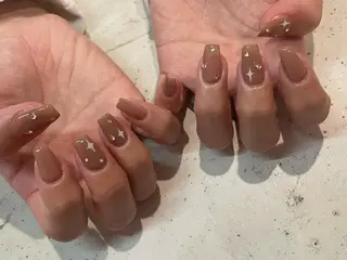 ネイル 韓国/ワンホン/長さ 出しつけ放題🎀のネイルデザイン
