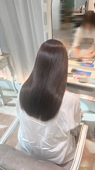 セミロング CreBiA🫧名駅 馬場のヘアスタイル