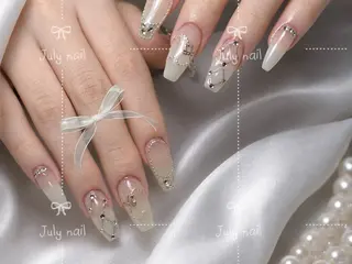 ロング July.nail ジュライ　ネイルのネイルデザイン