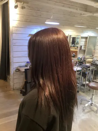カラー 大岩 はなのヘアスタイル