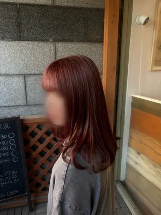 カラー 大熊 凜のヘアスタイル