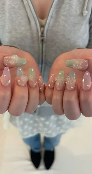 ネイル mira☼ 𐦍 ☼ nailのネイルデザイン