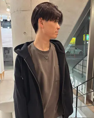 ショート メンズ オカモト ハルカのヘアスタイル