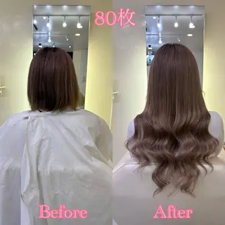 ロング シールエクステ ♡SAORI♡のヘアスタイル