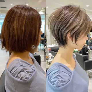 ショート カラー 【8月まで‼️】 ショート MARIAのヘアスタイル