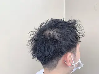 ショート メンズ 高井 丈のヘアスタイル