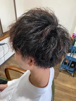 ショート パーマ Rug Relief 吉田のヘアスタイル