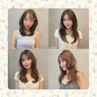 ロング カラー レイヤー/ウルフ🤍 mayo.のヘアスタイル