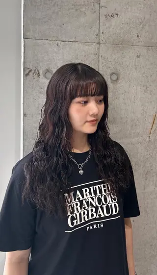 セミロング enchanted ...天神大名のヘアスタイル