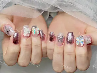 ネイル 🎀 moo~ 🎀のネイルデザイン