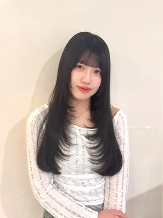 ロング 仲間 楓のヘアスタイル