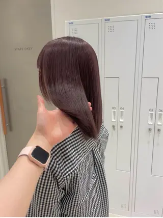 ミディアム minatsu 東京の技術を京都でのヘアスタイル