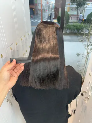 セミロング 縮毛矯正特化美容師 DAISUKEのヘアスタイル