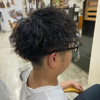 パーマ メンズ 三浦 琴乃のヘアスタイル