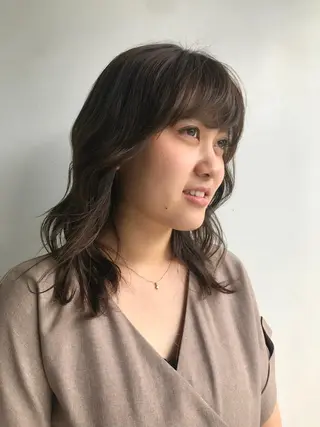 カラー 🍃YURI 🍃のヘアスタイル