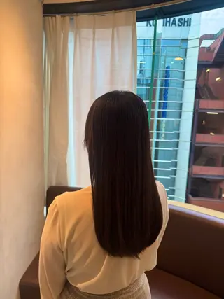 ロング 透明感カラー💜 モテ髪 空陽💙のヘアスタイル