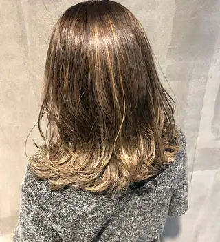 ミディアム 七尾 彰観のヘアスタイル