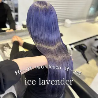 ロング カラー 💙ハイトーン韓国風 色白ヘア💙manaのヘアスタイル