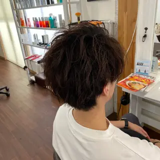 ショート メンズ 藤井 拓也のヘアスタイル